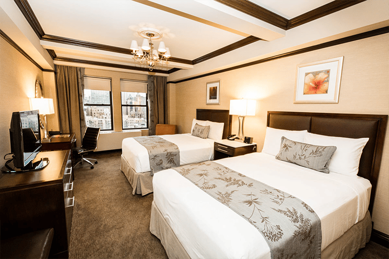 Standard Double/Double Room | The Belvedere Hotel